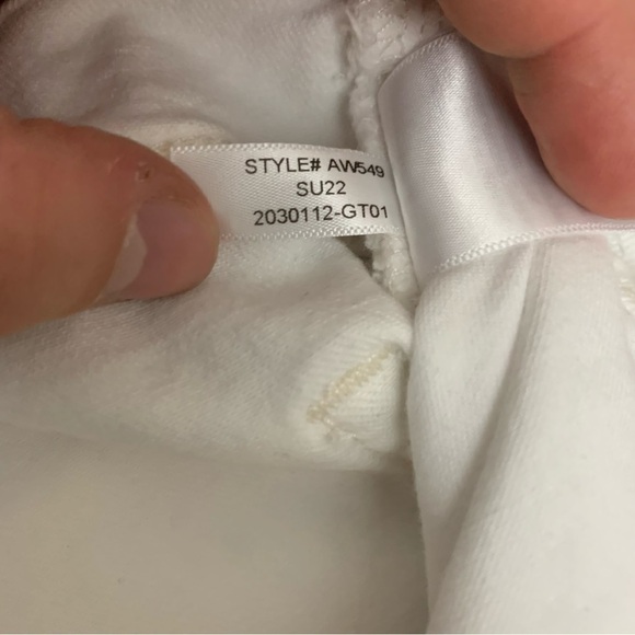 J. Crew Factory Women’s Classic Denim Short in White‎ Plus Size 32 - Picture 5 of 5